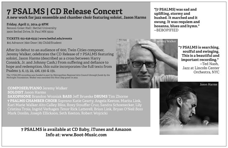 7 PSALMS Postcard Back