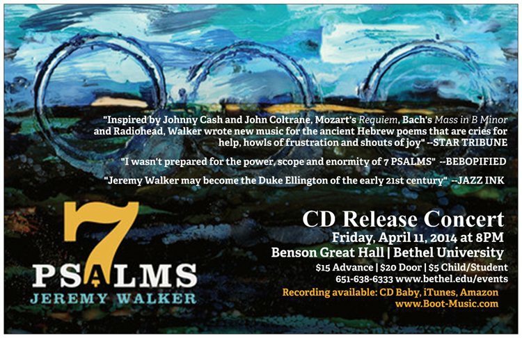 7 PSALMS Postcard Front